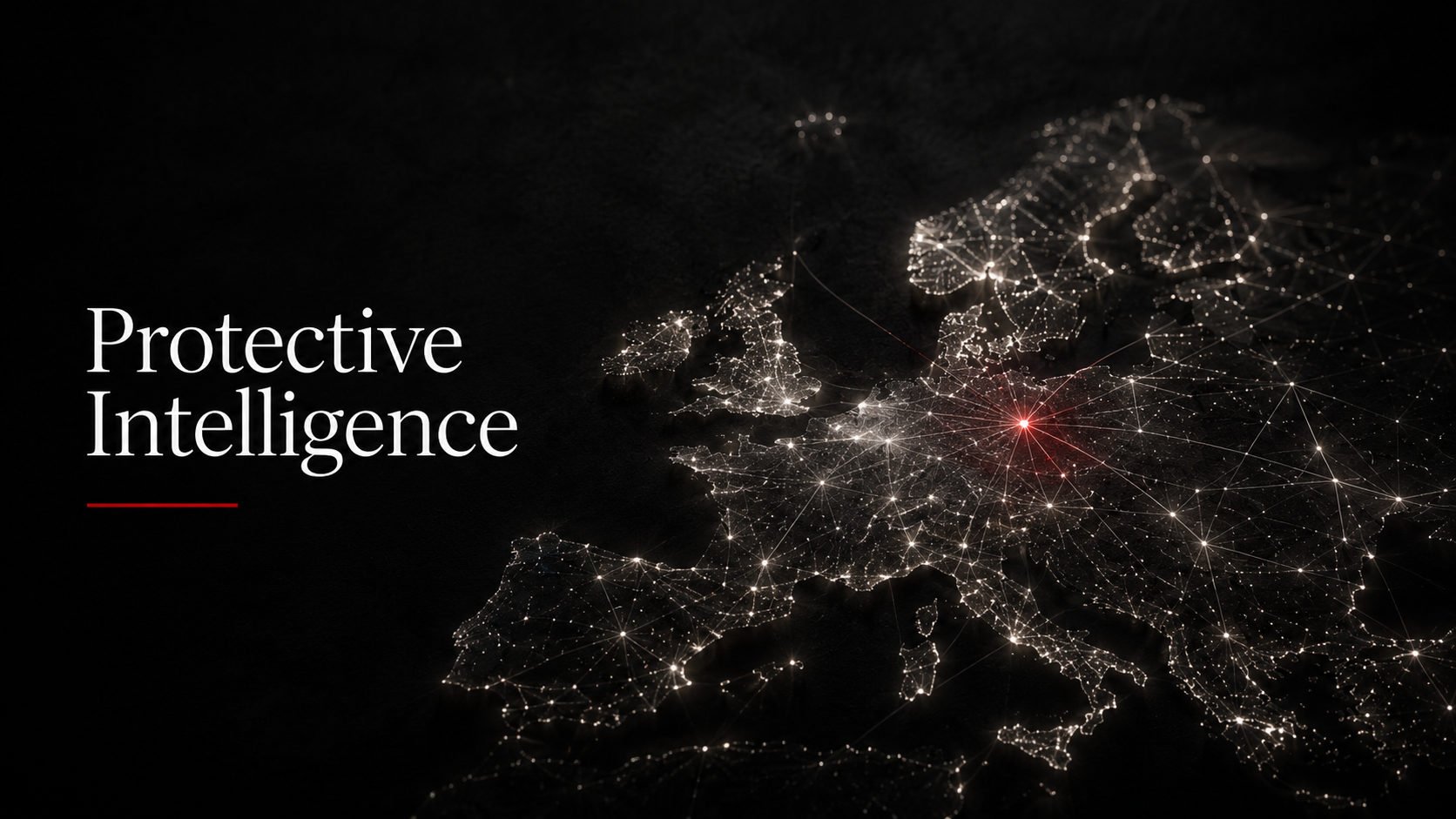 Protective Intelligence — editorial visual