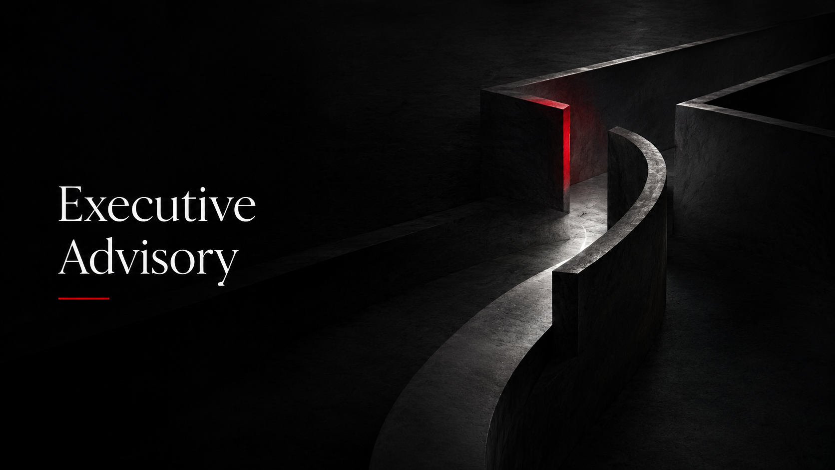 Executive Advisory — editorial visual